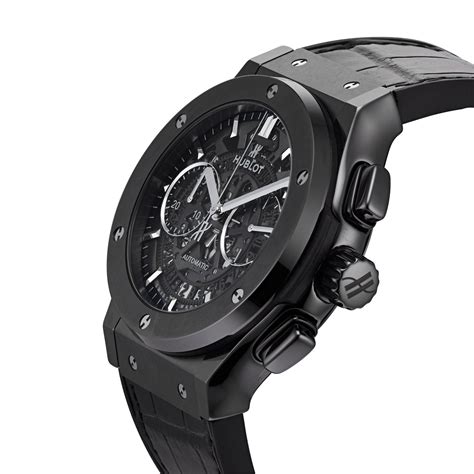 525.cm.0170.lr Black Magic Hublot Classic Fusion Aerofusion 